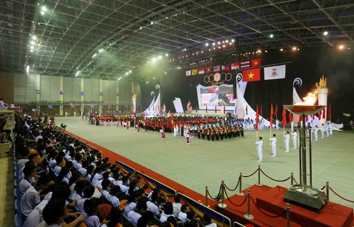Khai mạc Đại hội Thể thao học sinh Đông Nam Á lần thứ V